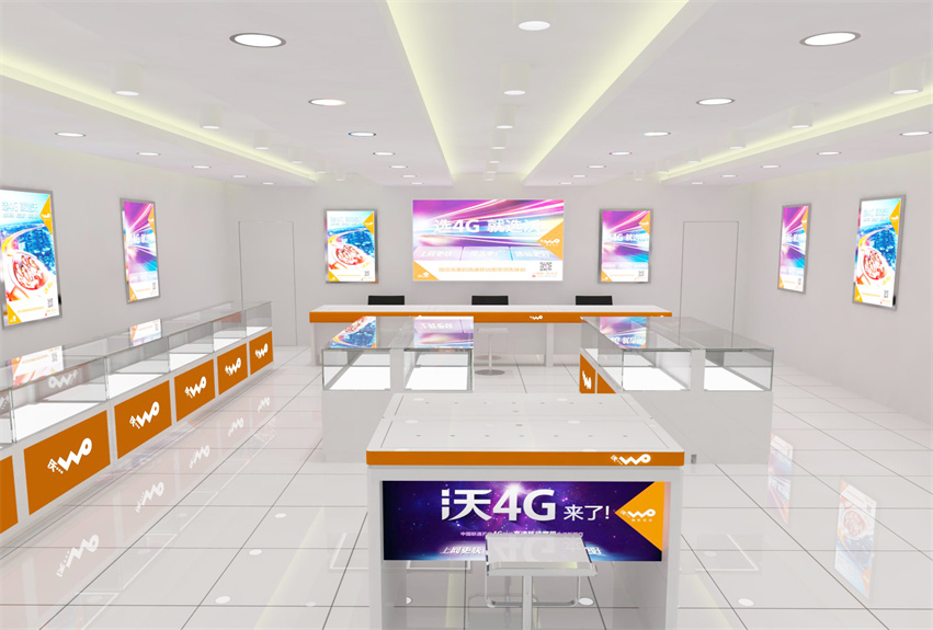 廣州聯通營業廳—數字網絡體驗系統建設工程